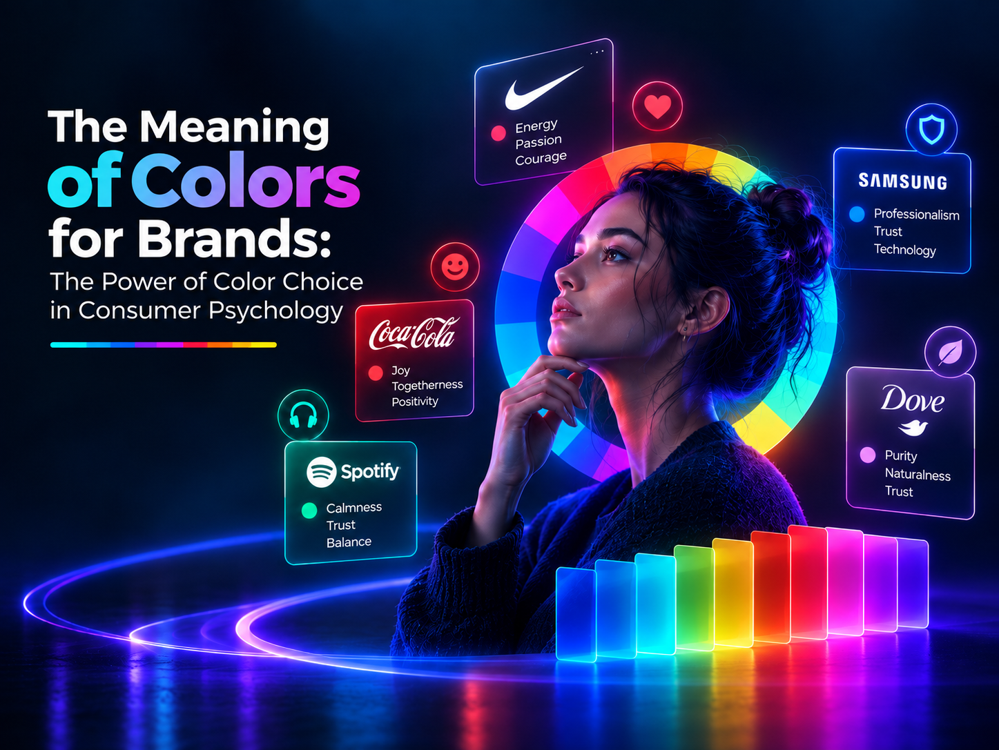 The Meaning of Colors for Brands: The Power of Color Selection in Consumer Psychology