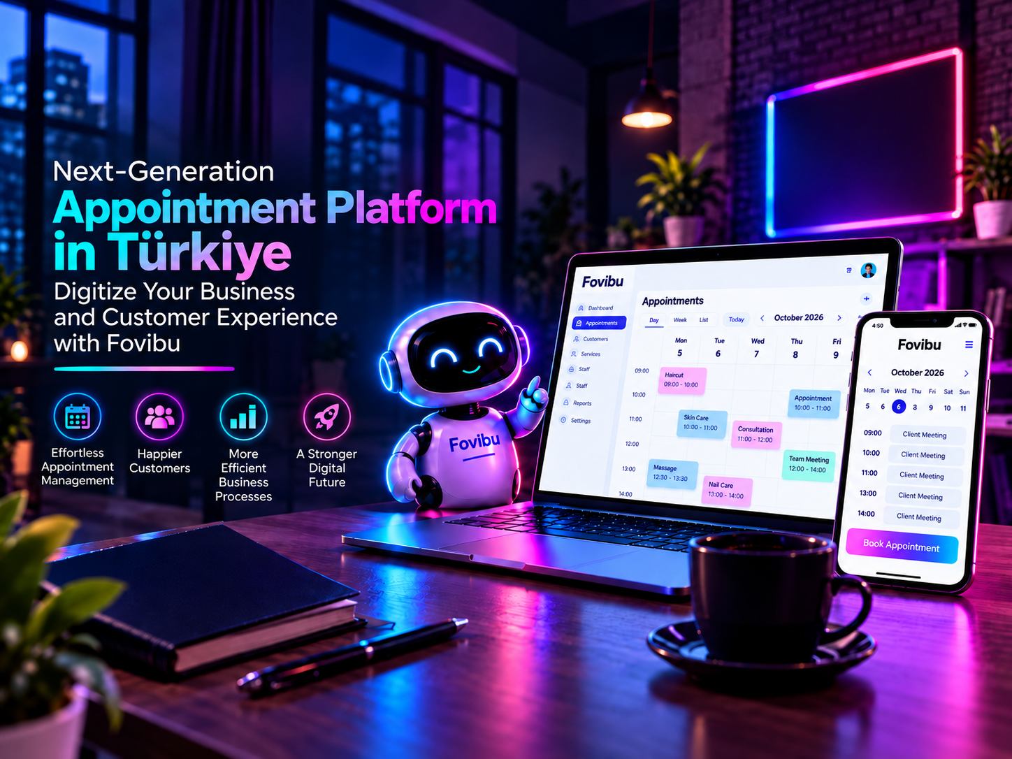 Digitize Your Business and Customer Experience with Fovibu, Turkey’s Next-Generation Appointment Platform