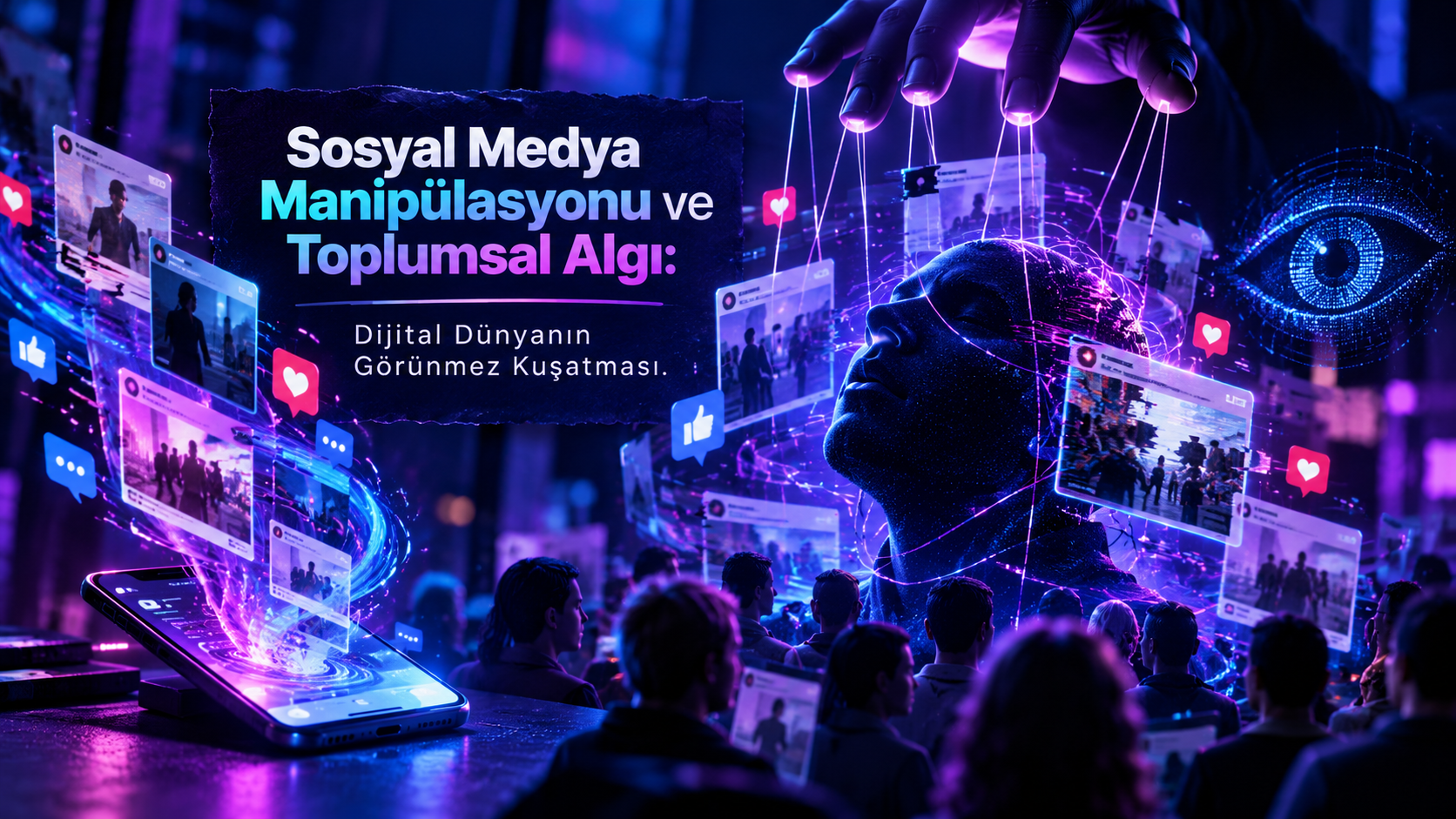 Sosyal Medya Manipülasyonu ve Toplumsal Algı: Dijital Dünyanın Görünmez Kuşatması