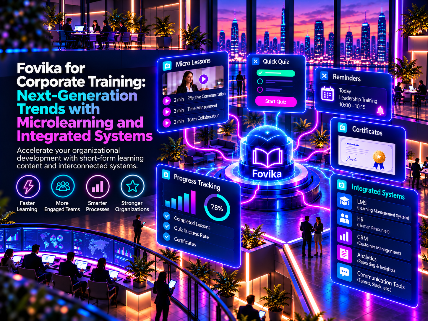 New Trends in Corporate Training with Fovika: Microlearning and Integrated Systems