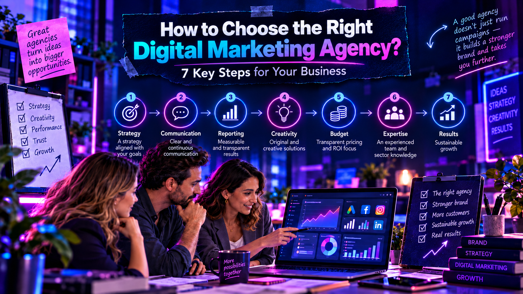 How to Choose the Right Digital Marketing Agency: 7 Critical Steps for Your Business